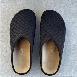Rothy's Black Slip-On Shoes